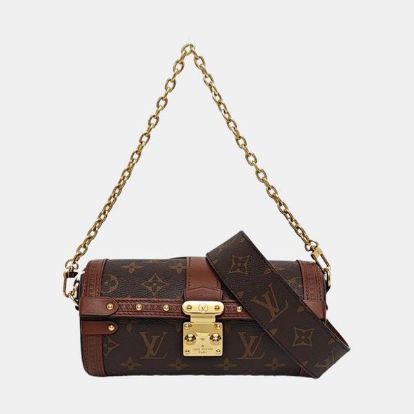 PAPILLON 19 Monogram Coated Canvas Brown