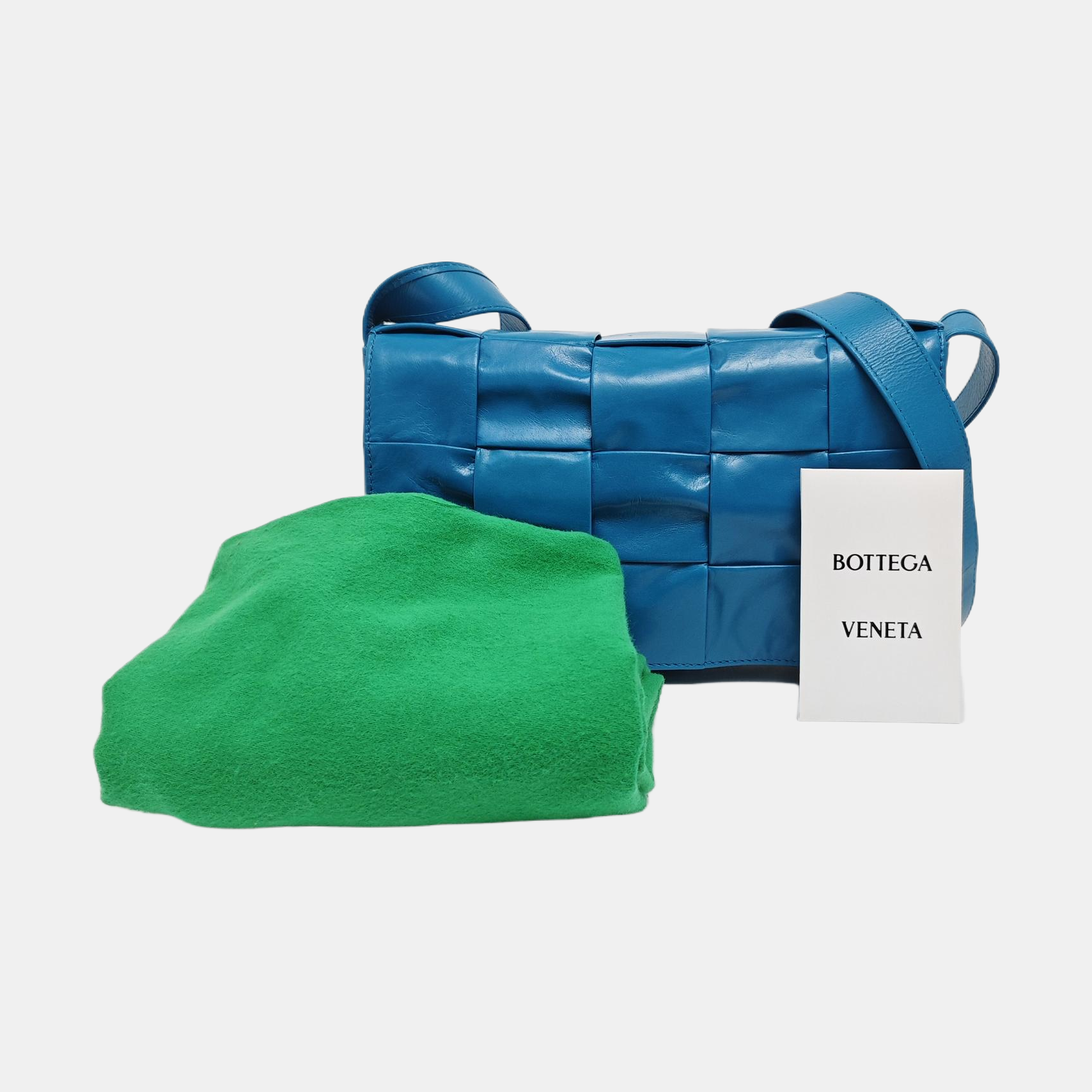 Cassette Medium Calfskin Blue