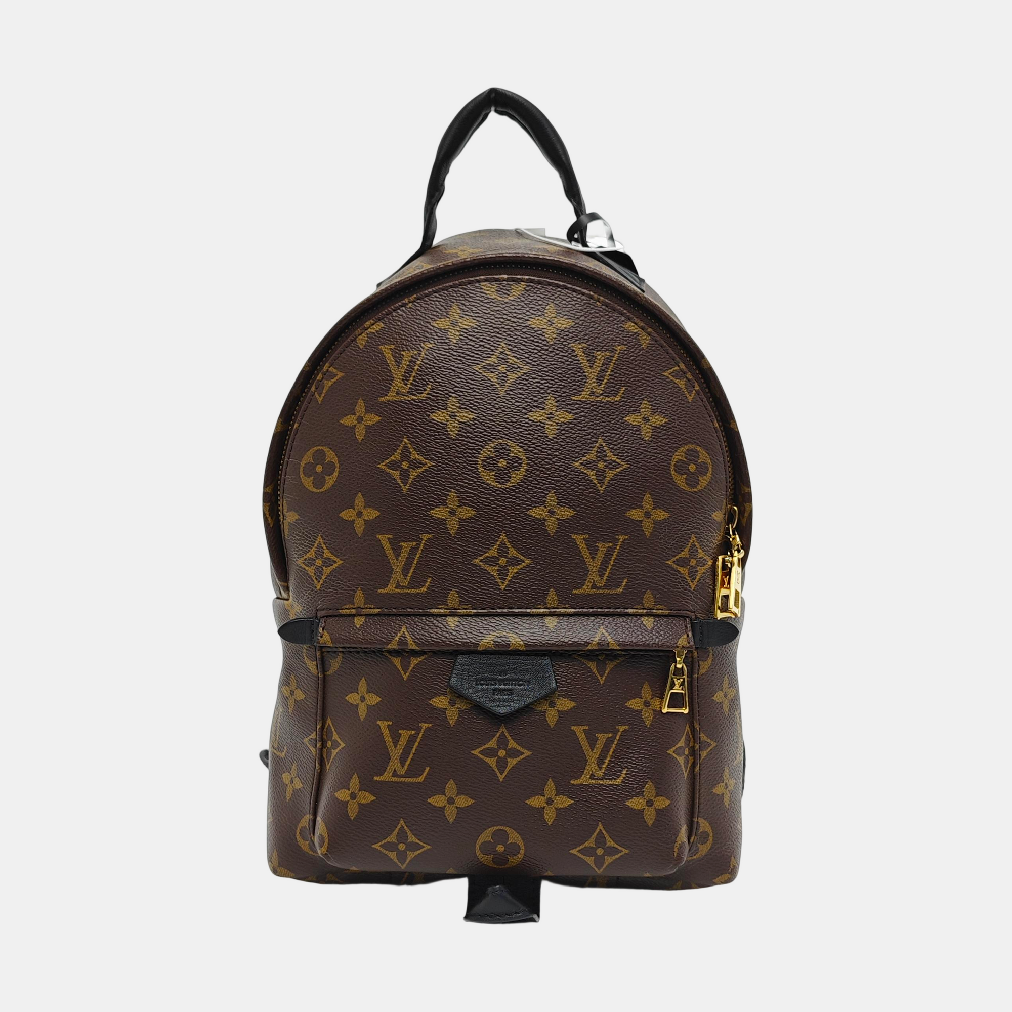 PALM SPRINGS PM Monogram Coated Canvas Brown