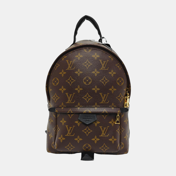 PALM SPRINGS PM Monogram Coated Canvas Brown