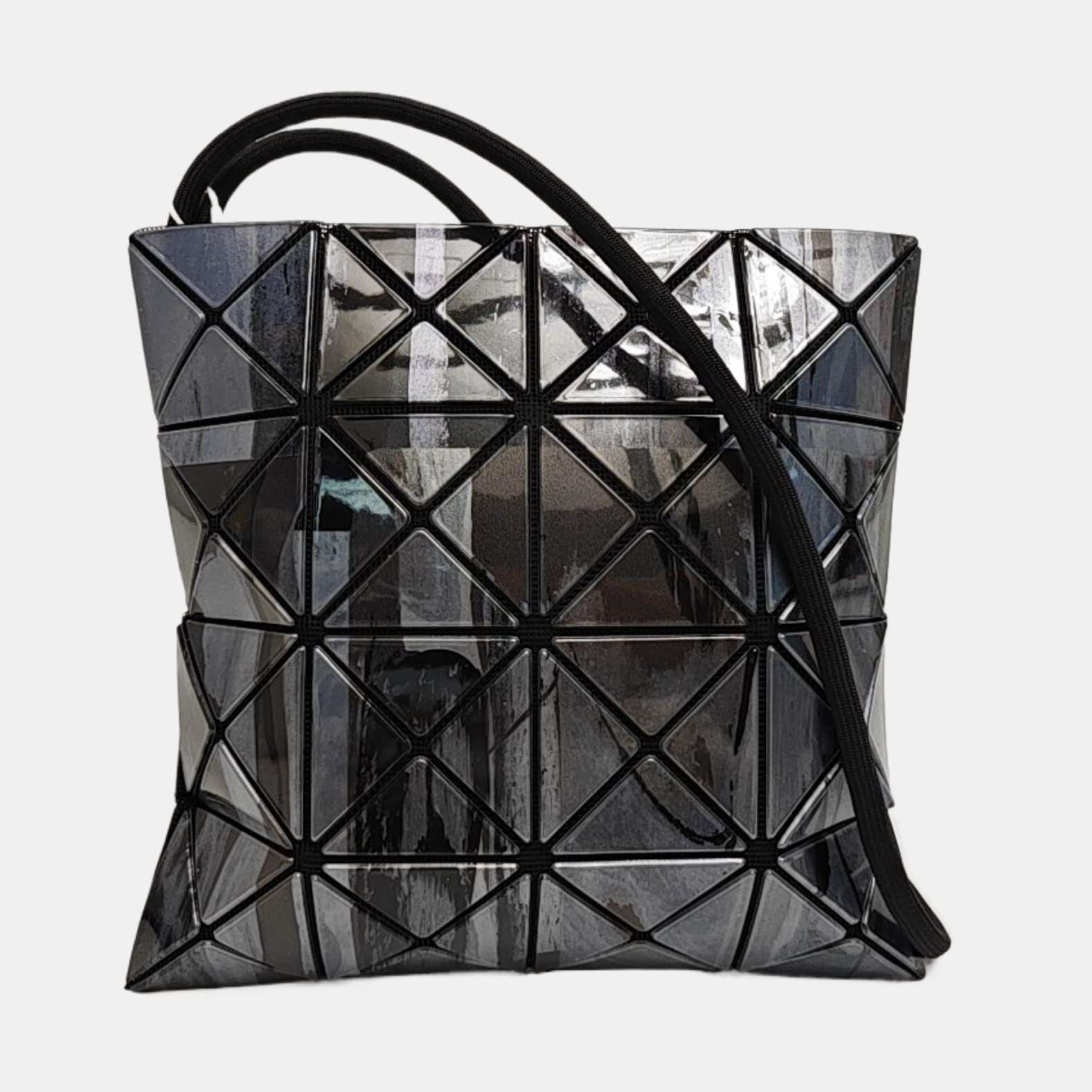 Special Material Shoulder Bag Gray