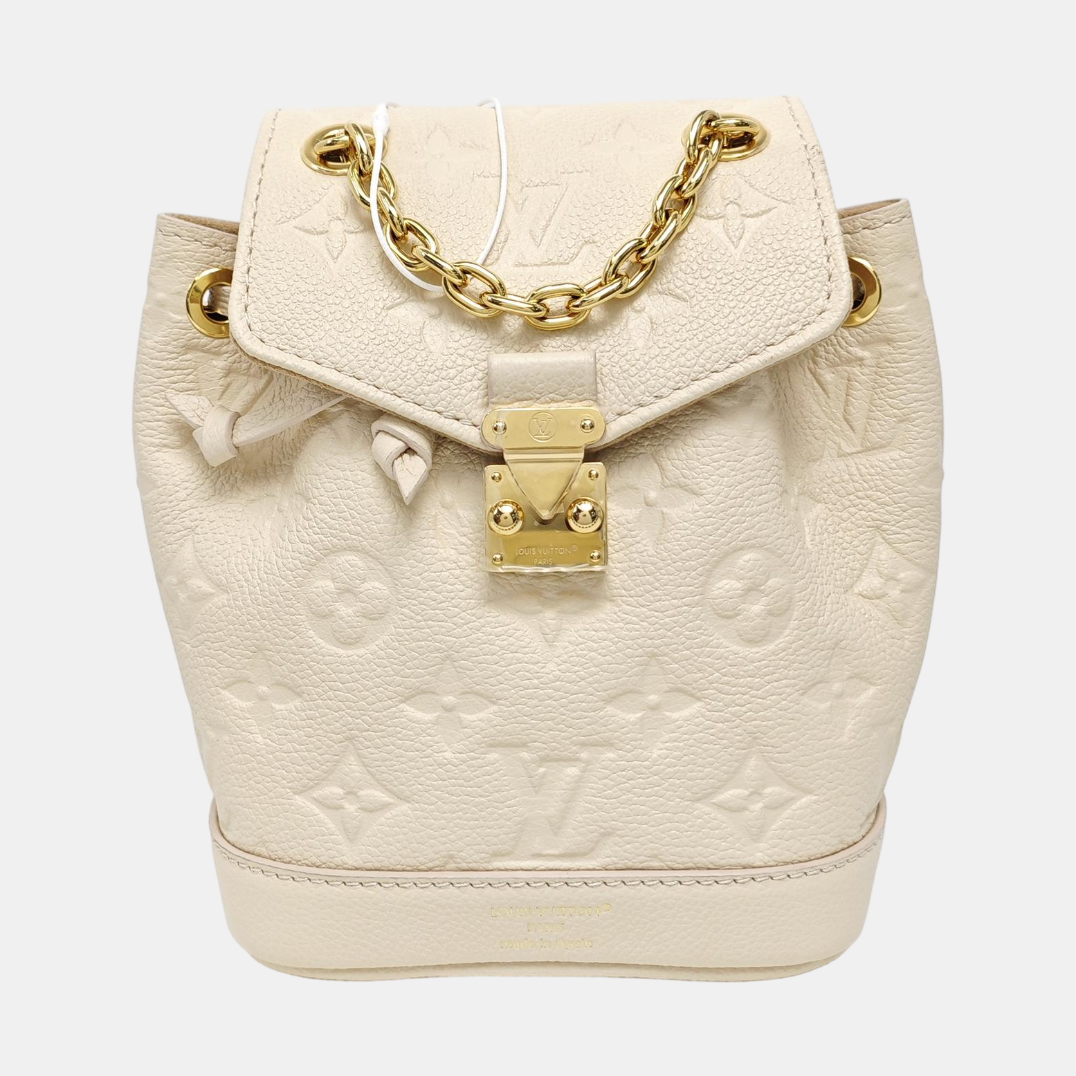 NOÉ Mini Monogram Calfskin Beige