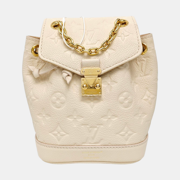 NOÉ Mini Monogram Calfskin Beige