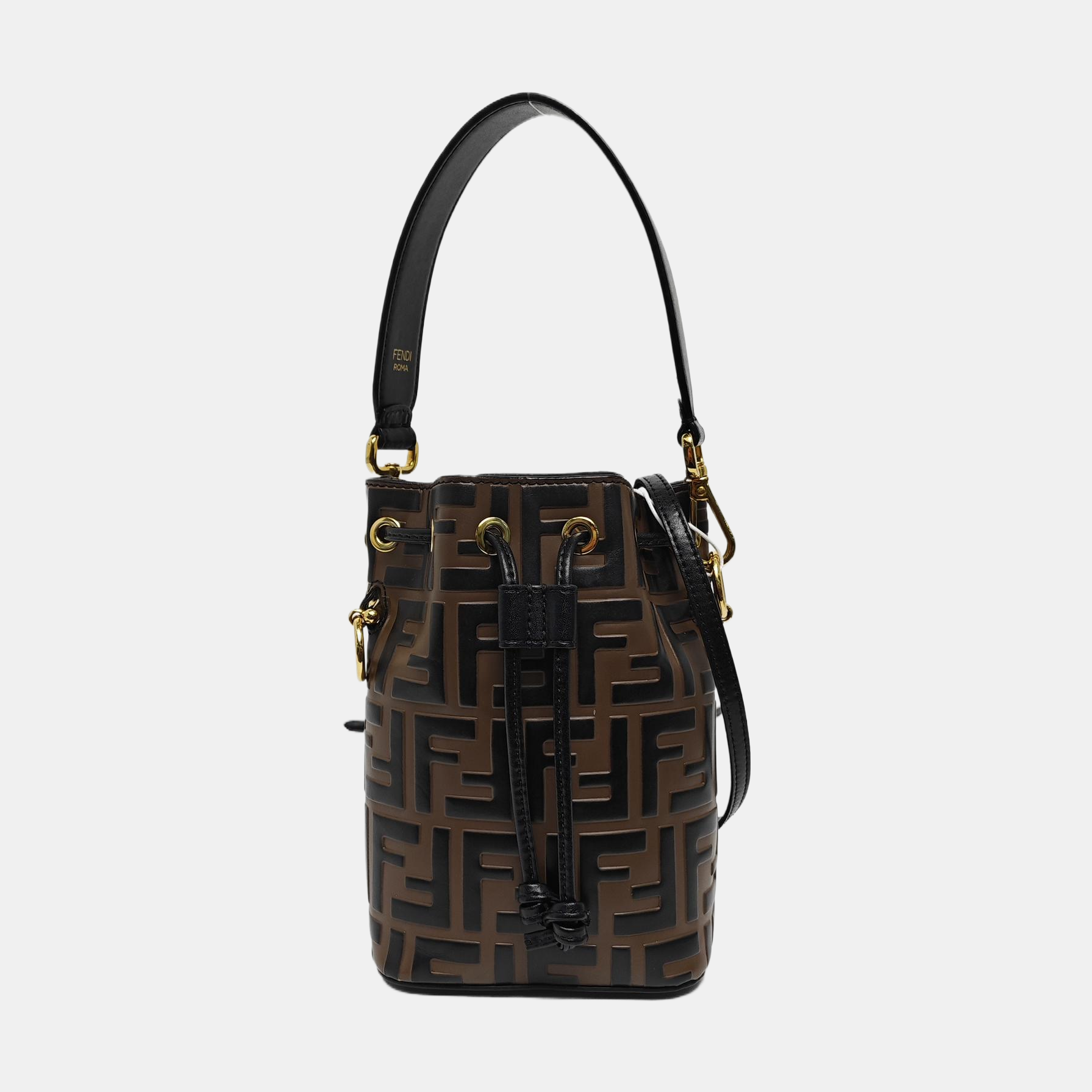 Mon Tresor Mini Monogram Calfskin Brown