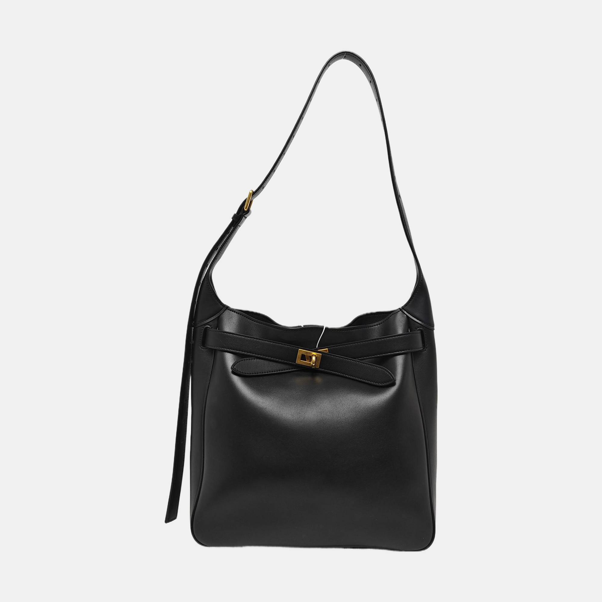 BEL AIR Small Calfskin Black