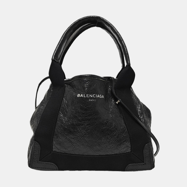 Navy Mini Calfskin Black