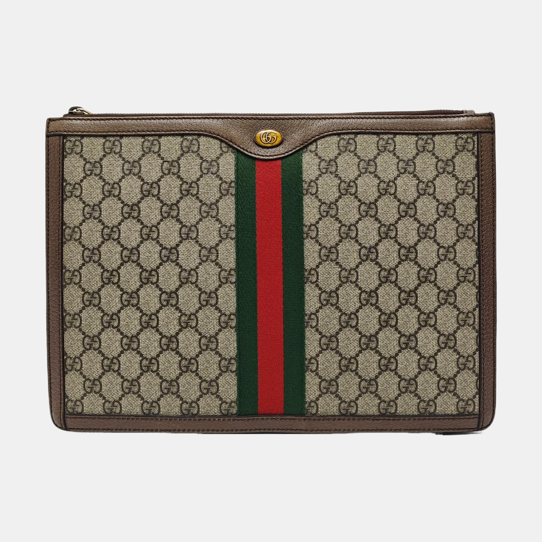 Ophidia Monogram Coated Canvas Beige