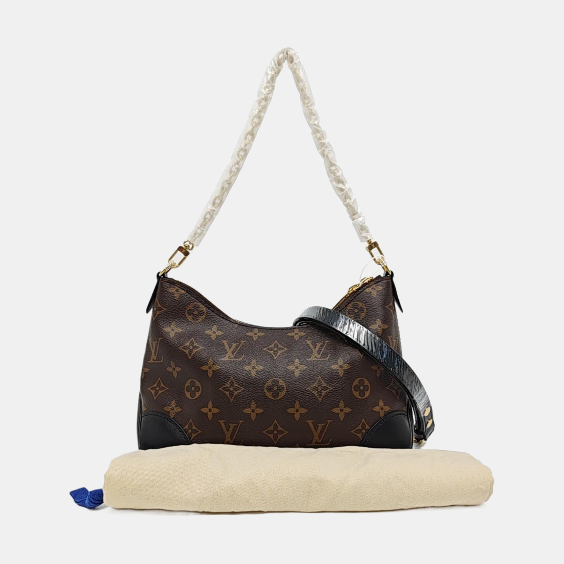 BOULOGNE Monogram Coated Canvas Brown
