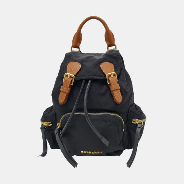 The Rucksack Nylon Black