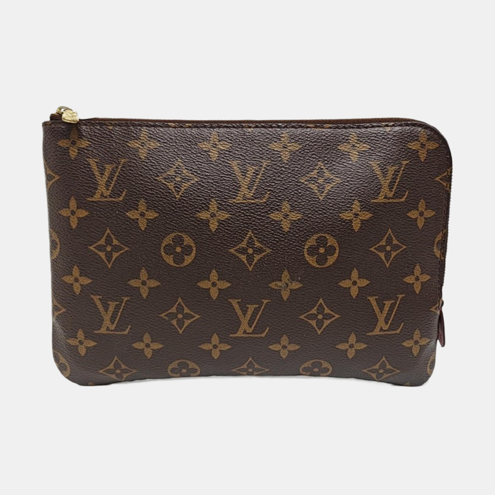 Etui Voyage PM Monogram Coated Canvas Brown