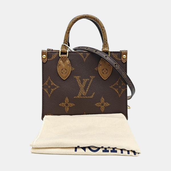 ONTHEGO BB Monogram Coated Canvas Brown