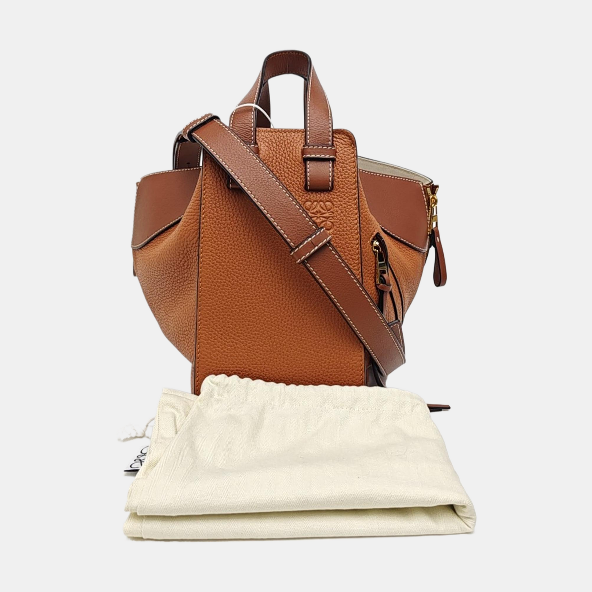 Hammock Small Calfskin Brown