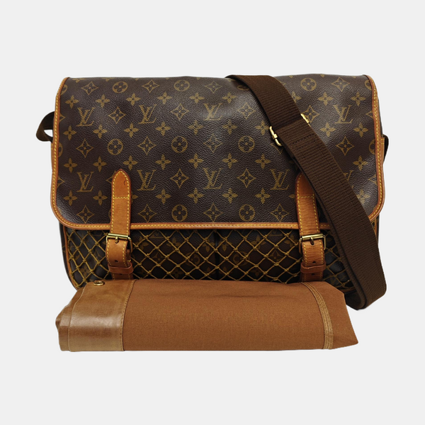 CONGO MM Monogram Coated Canvas Brown