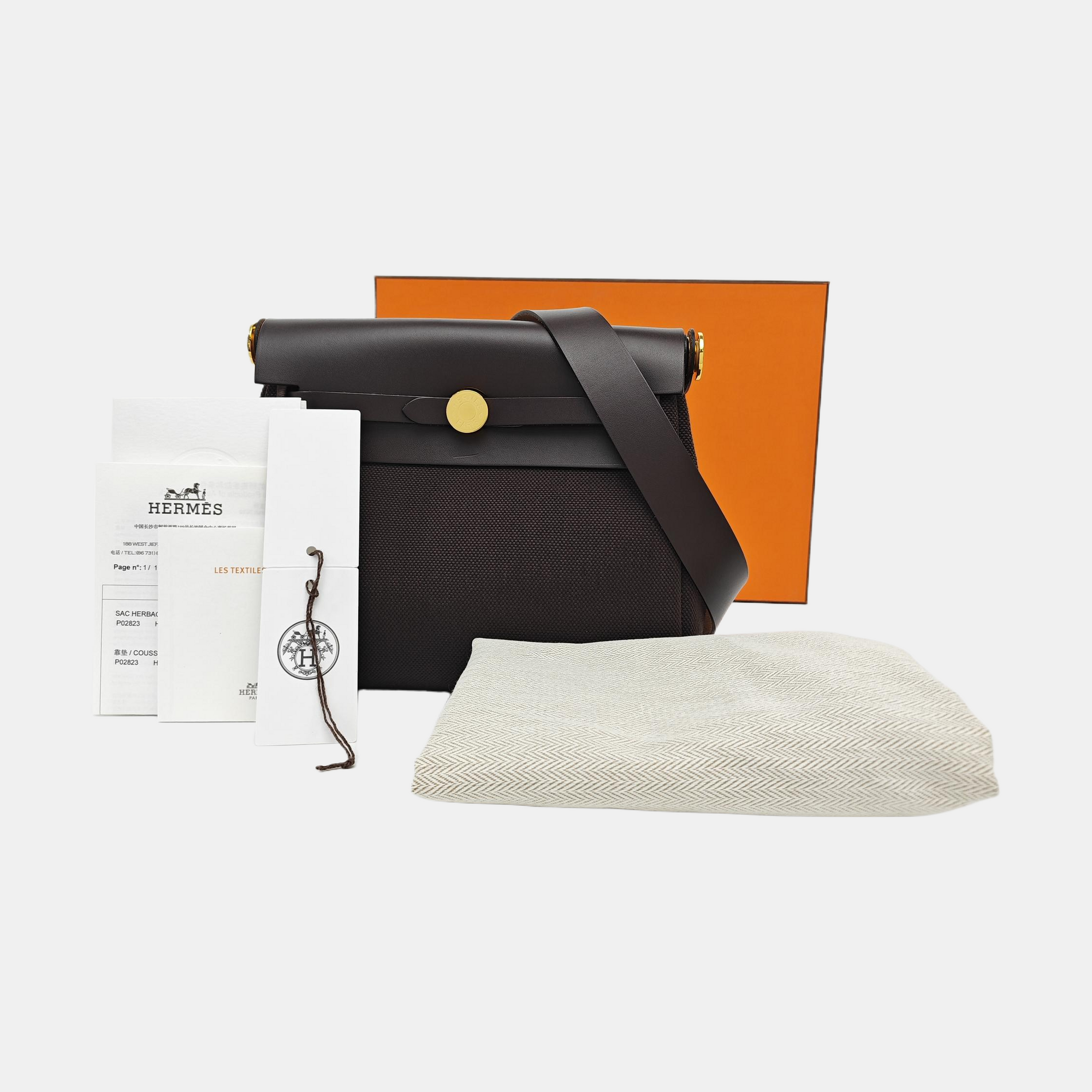 Herbag Zip Canvas Brown