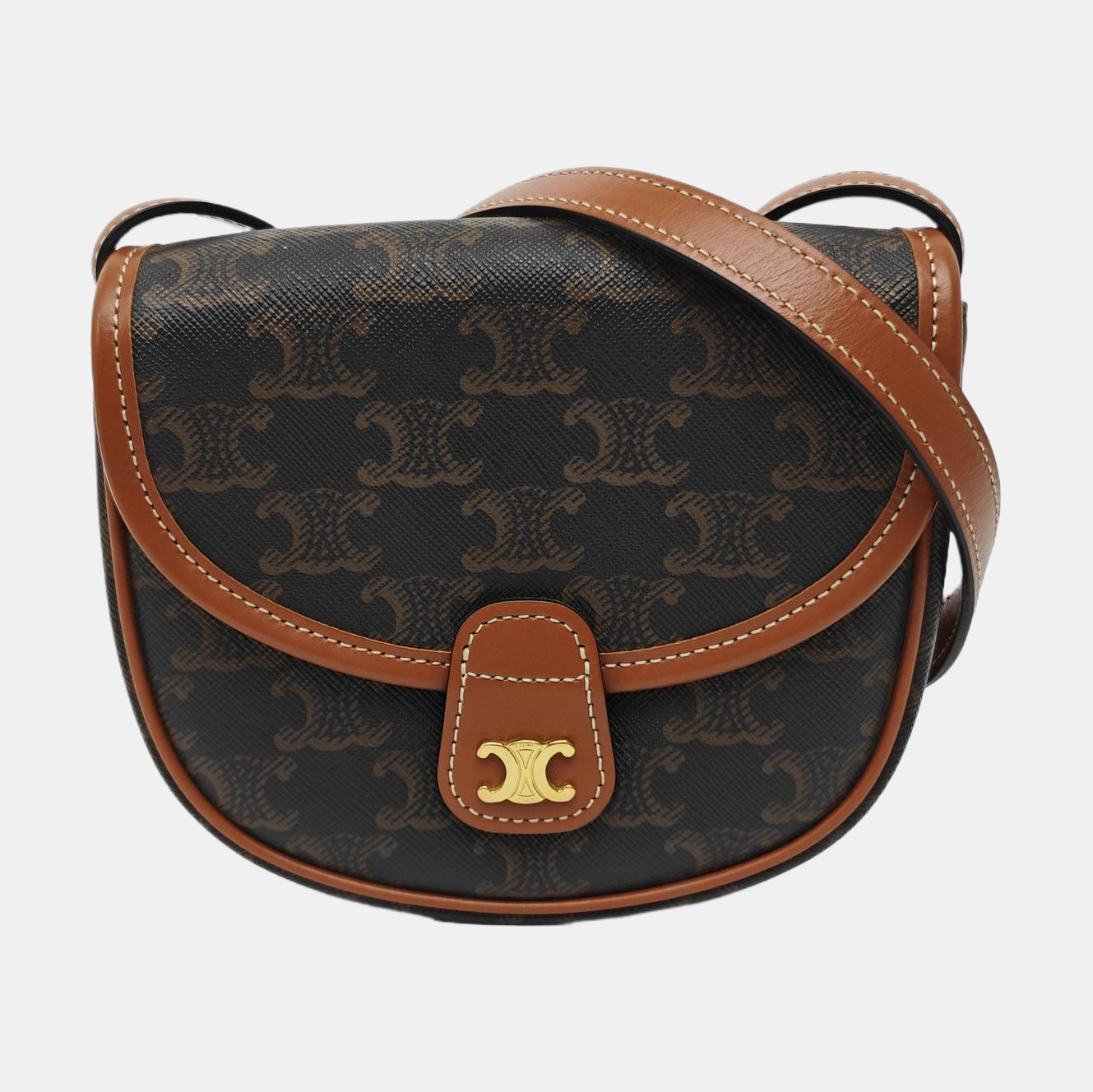 BESACE Coated Canvas Brown