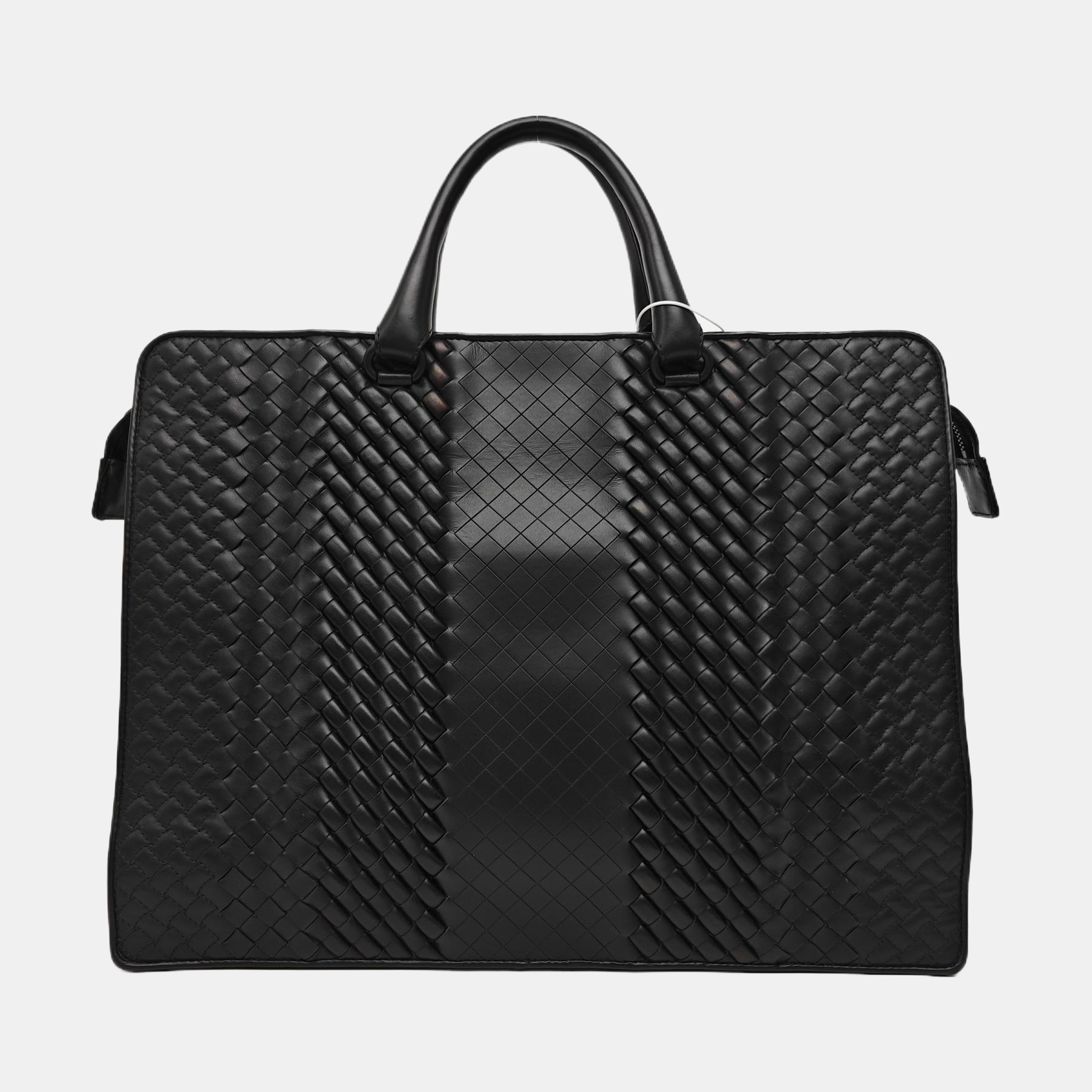 Calfskin Top Handle Bag Black