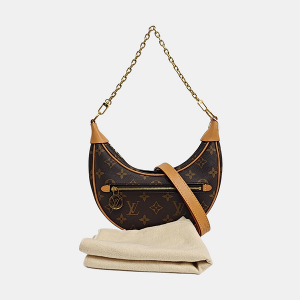 LOOP Monogram Coated Canvas Brown