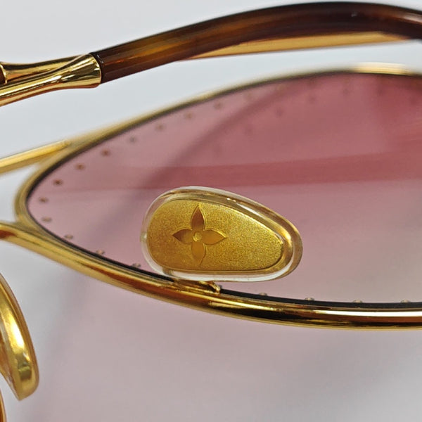 Metal Sunglasses Red