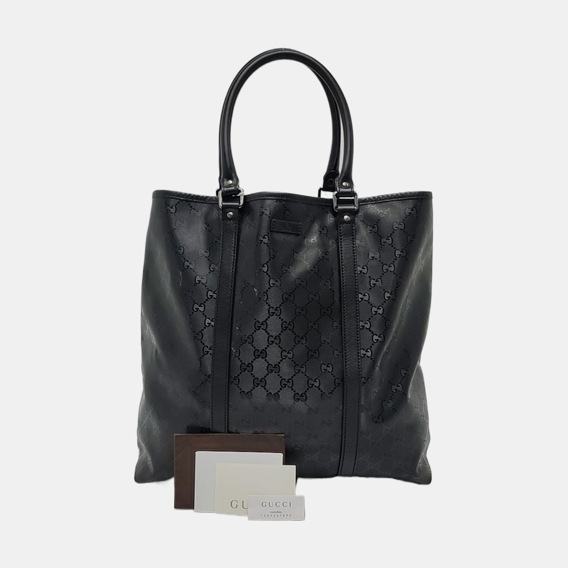 Monogram Coated Canvas Black