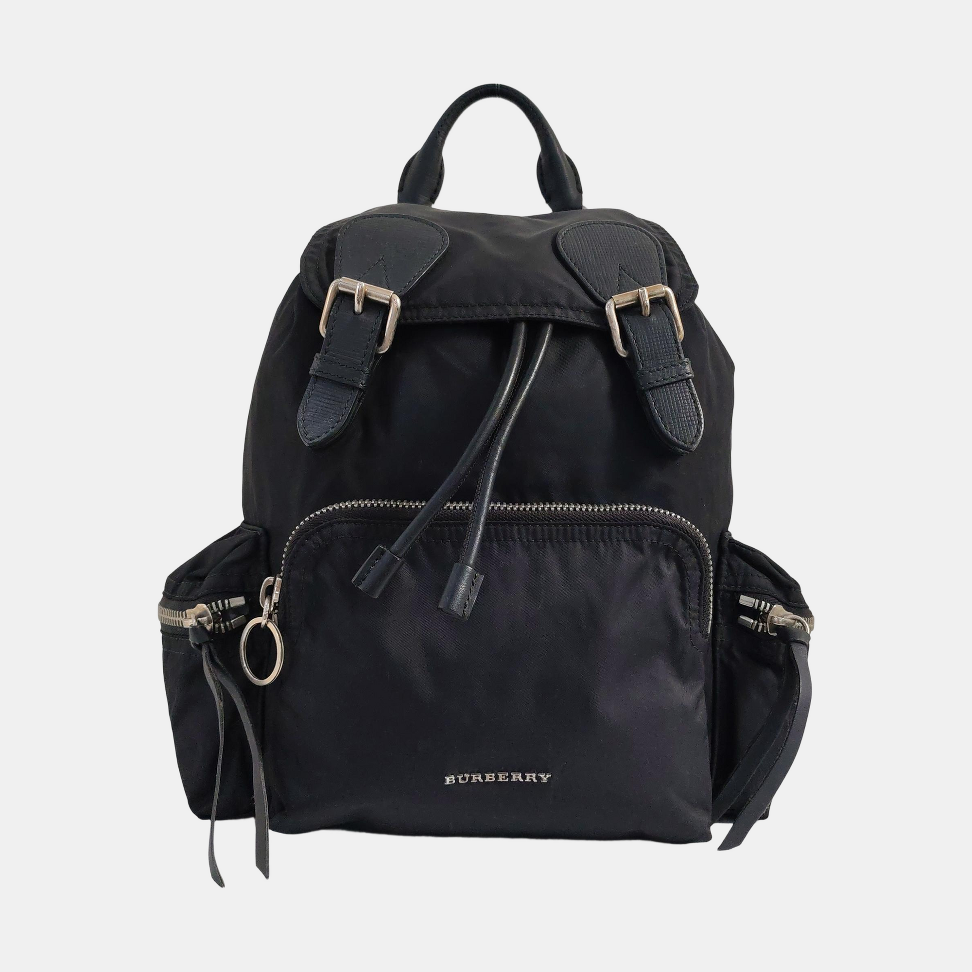 The Rucksack Medium Nylon Black