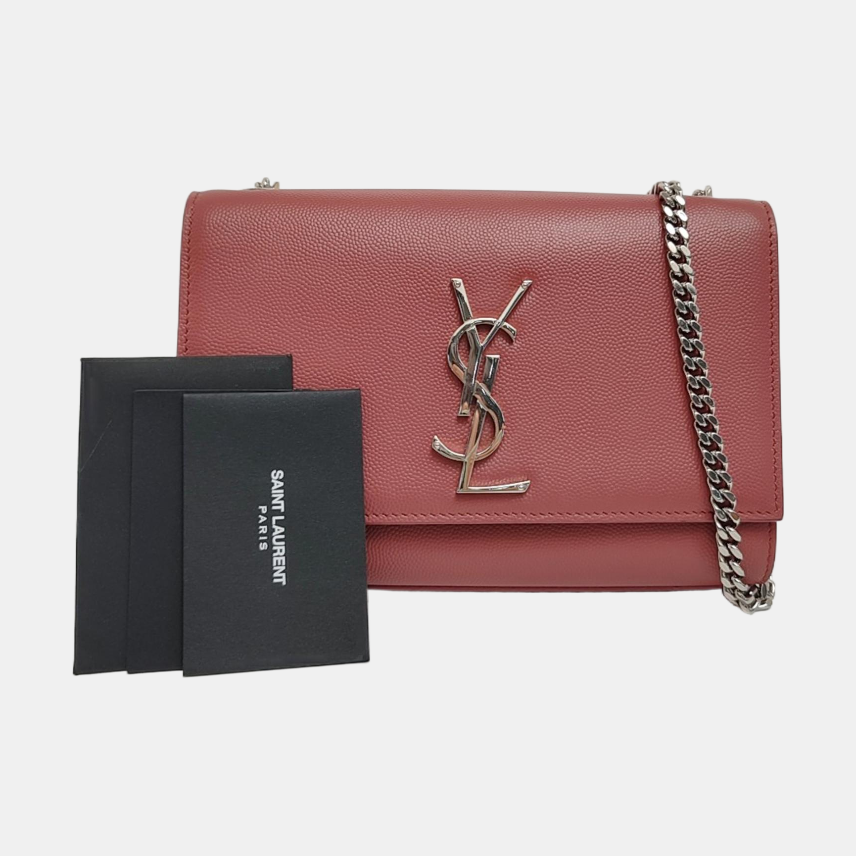 KATE Medium Calfskin Beige