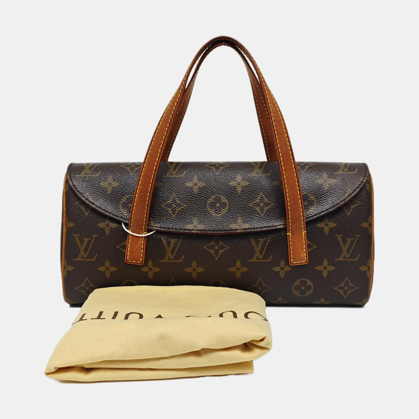 SONATINE Monogram Coated Canvas Brown