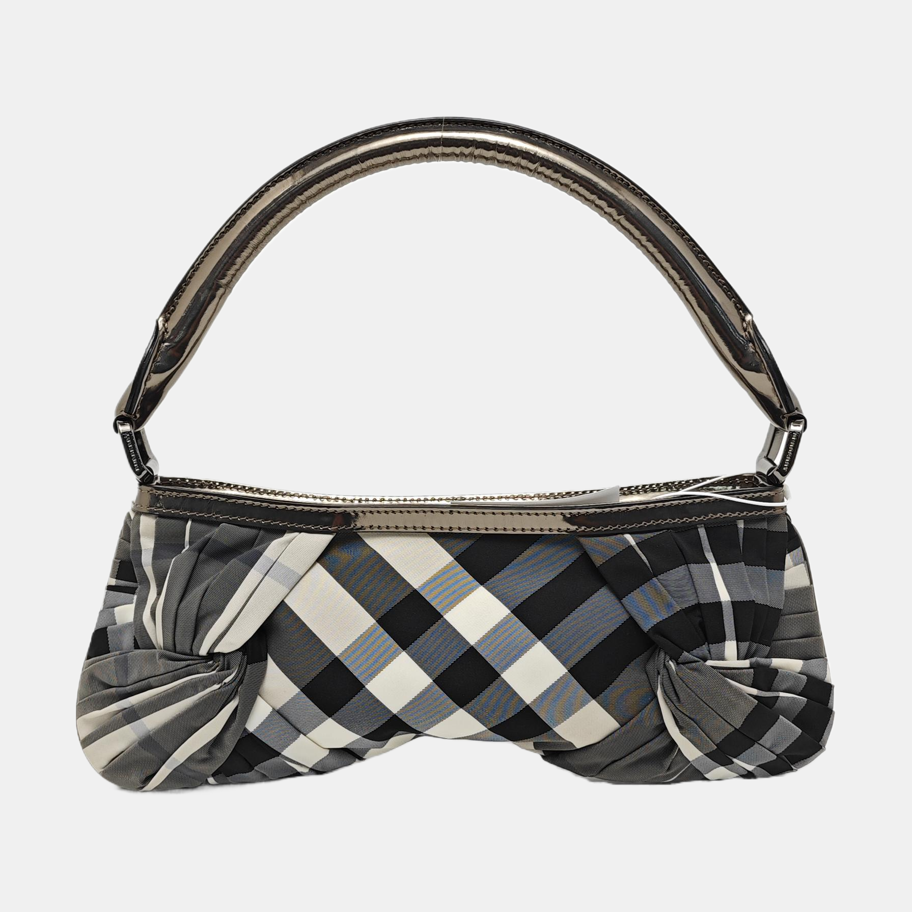 Nylon Shoulder Bag Large Gray