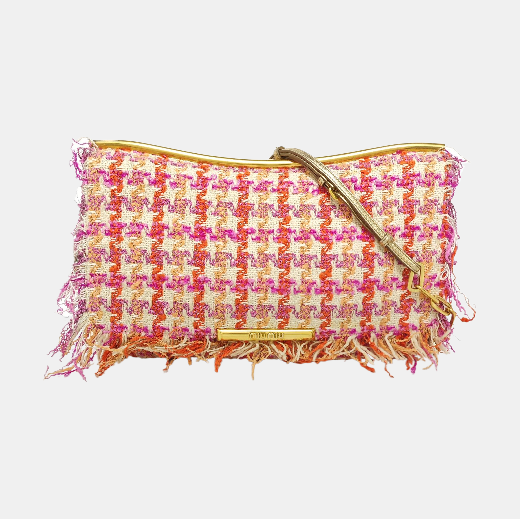 Fabric Shoulder Bag Multicolor