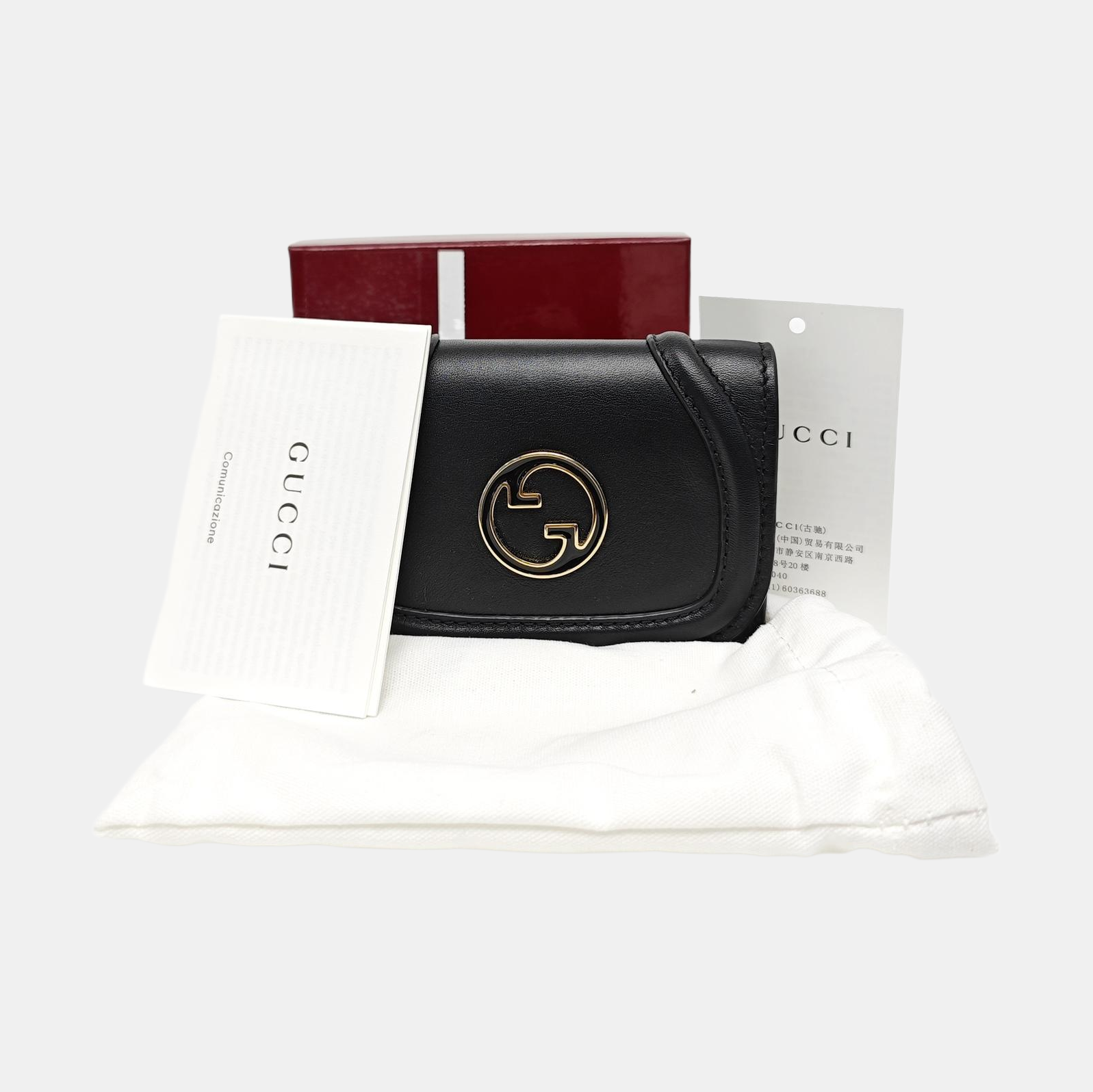 Calfskin Wallet Black