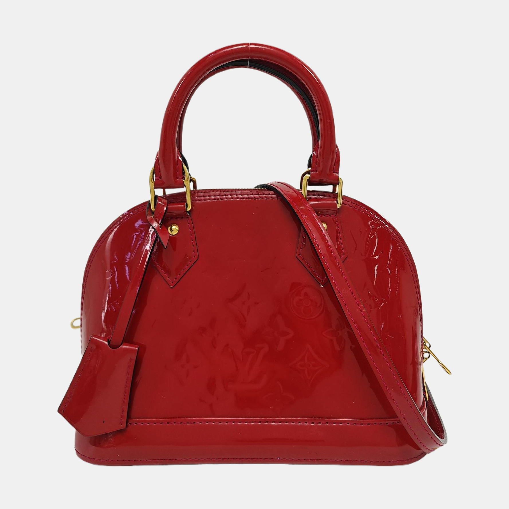 ALMA BB Patent Leather Red