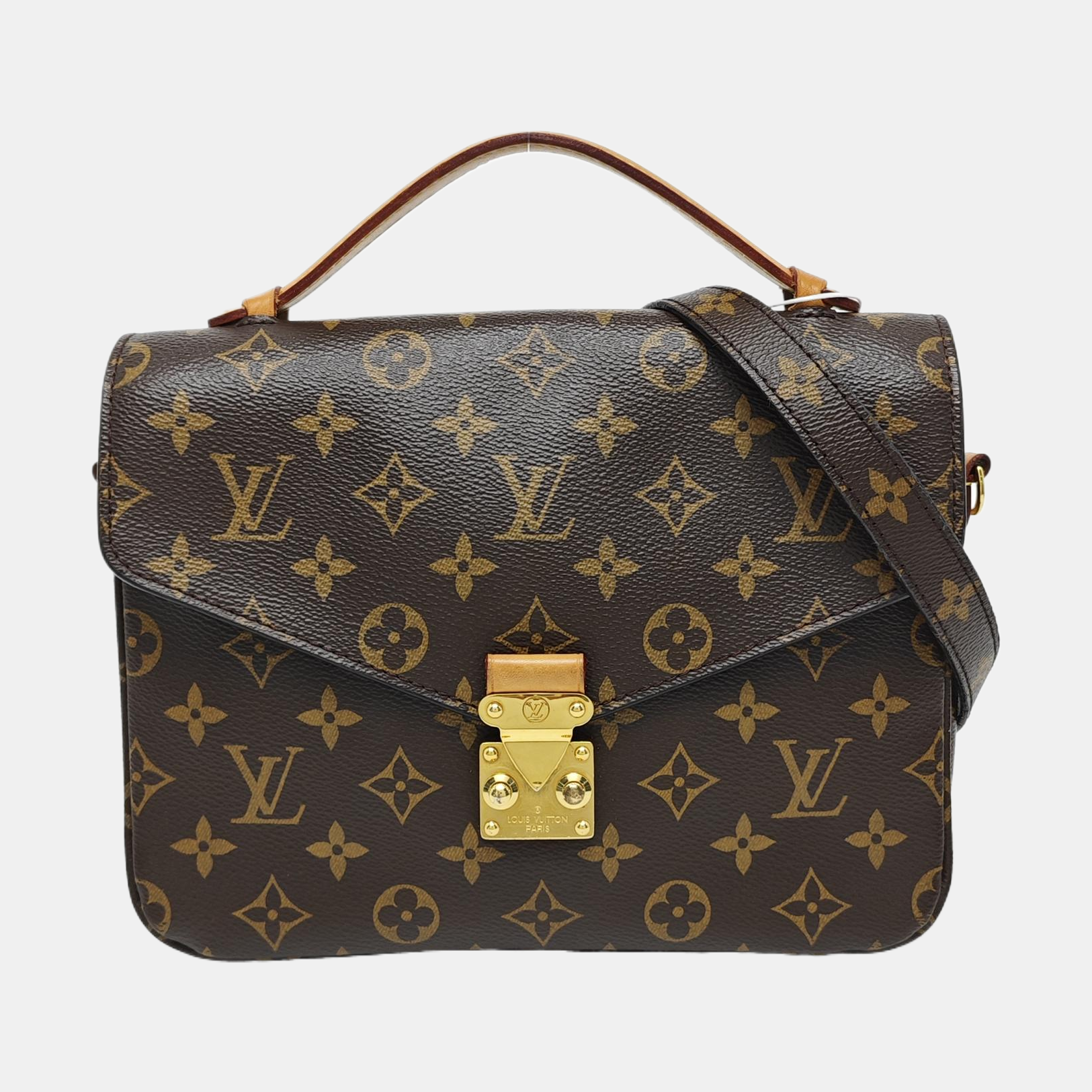 Authenticated pre-owned  MÉTIS MM Monogram Coated Canvas Brown - Shoulder Bag at Looply