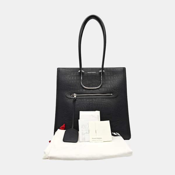 Calfskin Tote Bag Black