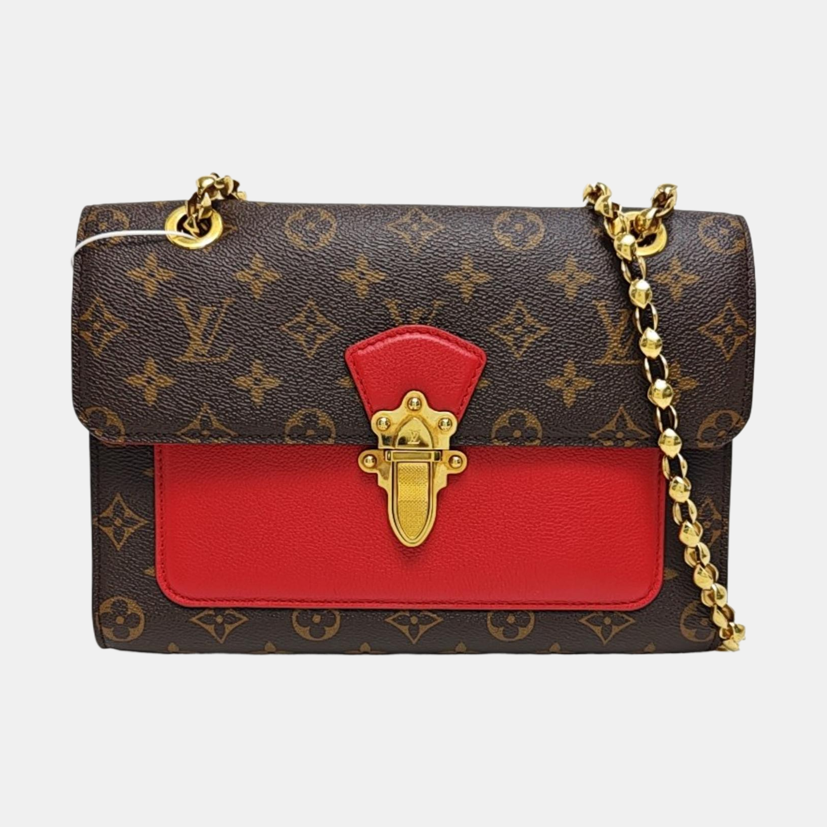 VICTOIRE Monogram Coated Canvas Brown