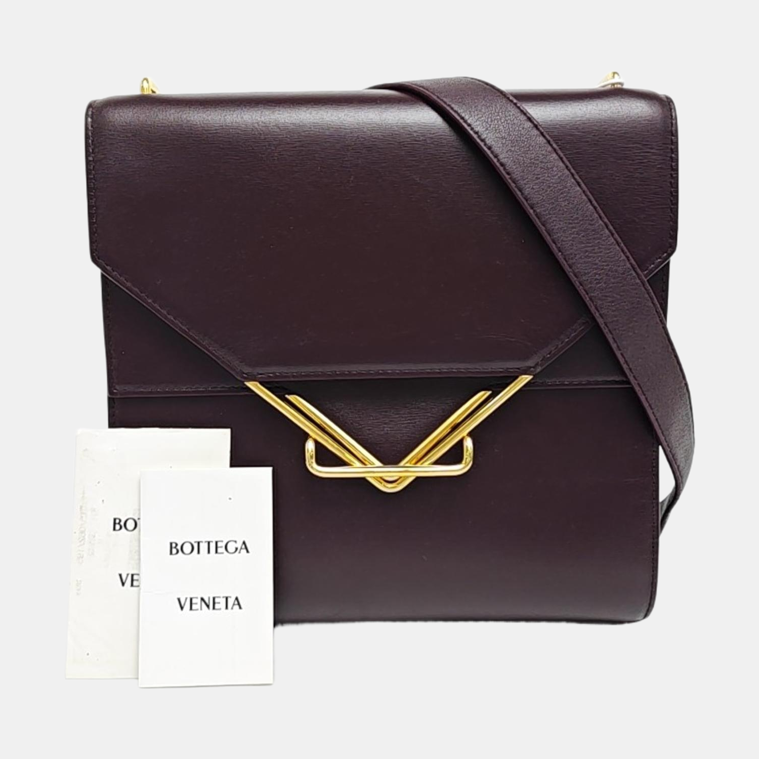 The Clip Calfskin Red