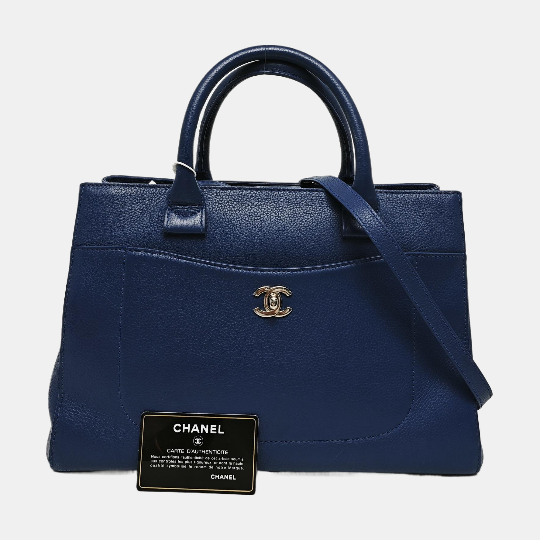 CERF Grained Calfskin Blue
