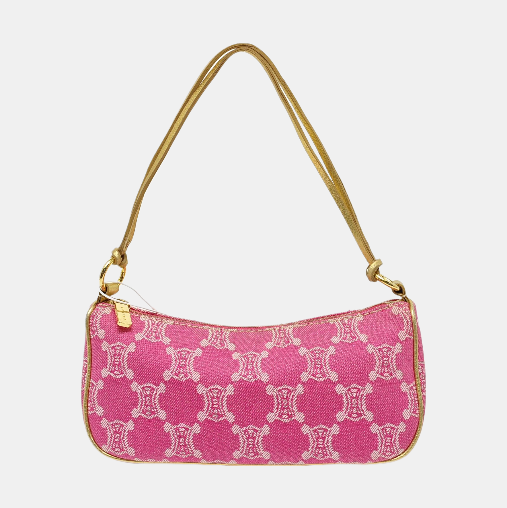 Canvas Top Handle Bag Red