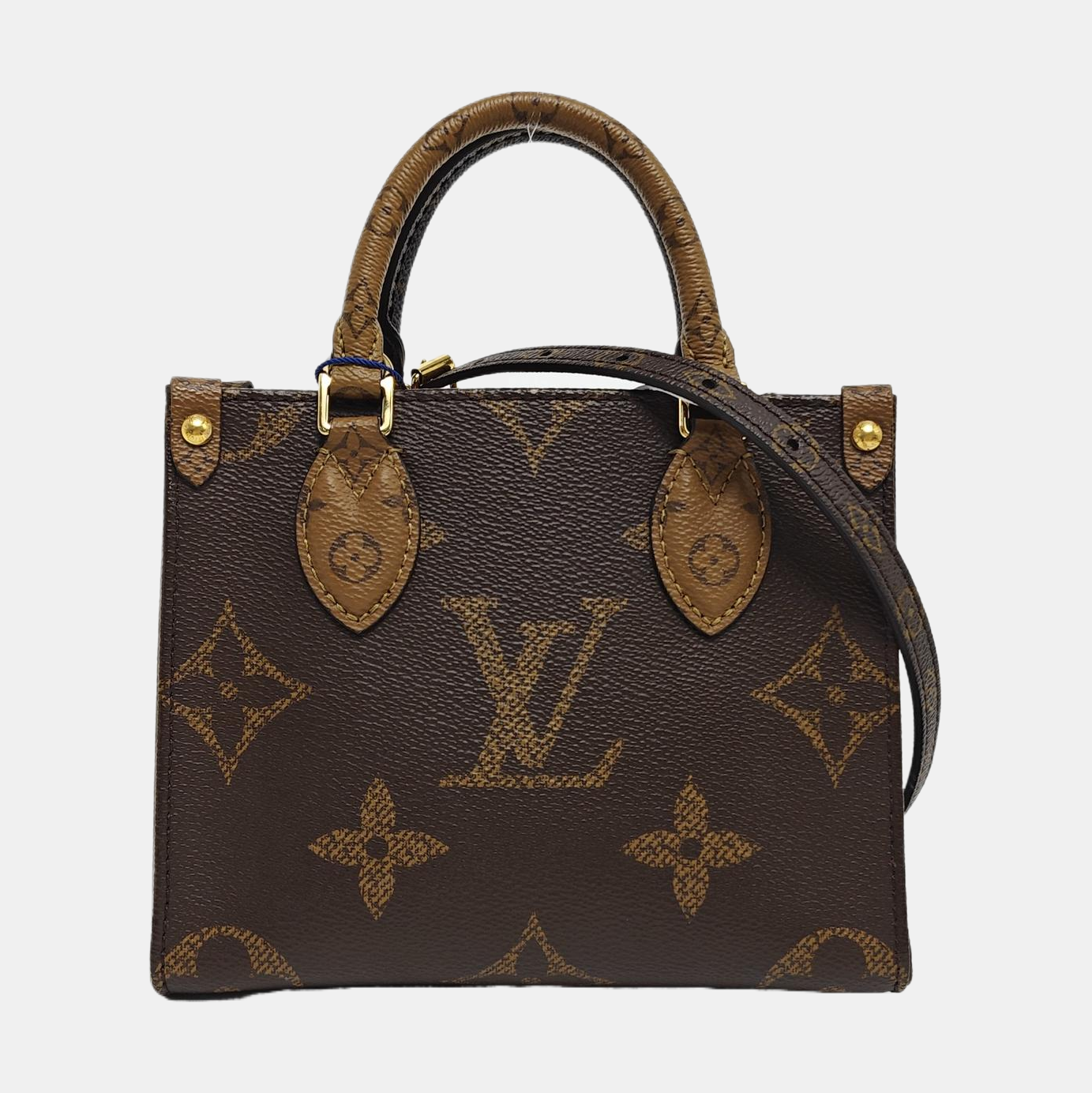 ONTHEGO BB Monogram Coated Canvas Brown