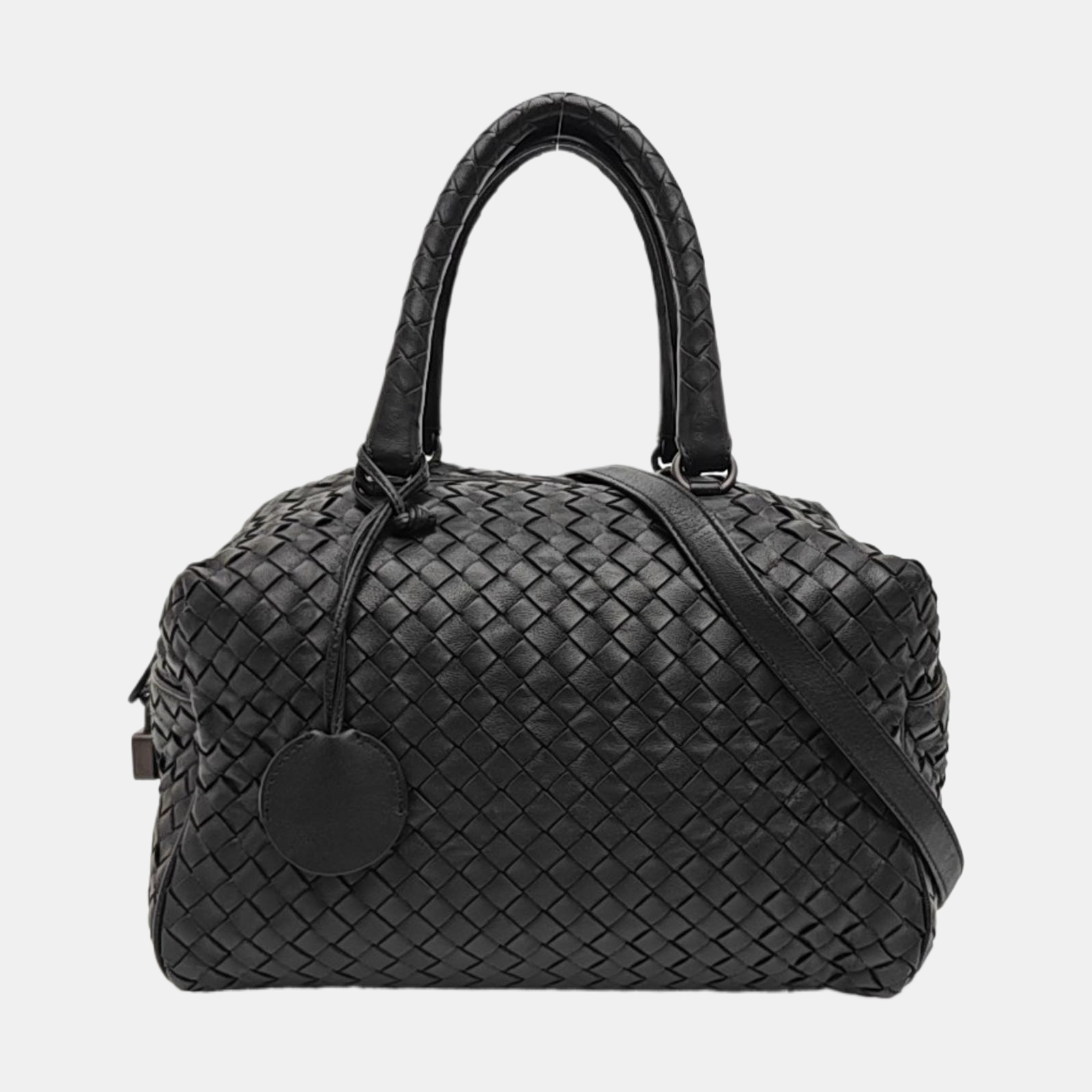 Calfskin Shoulder Bag Black