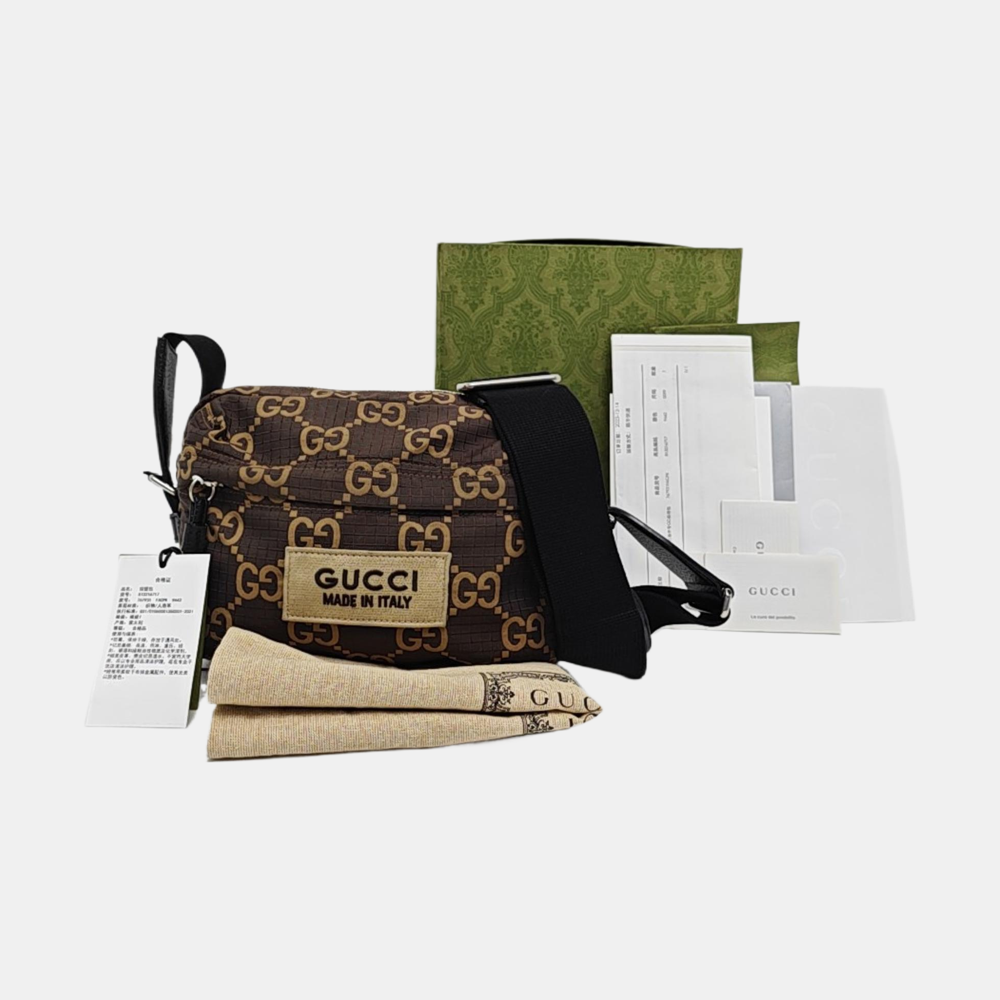 Monogram Fabric Medium Brown