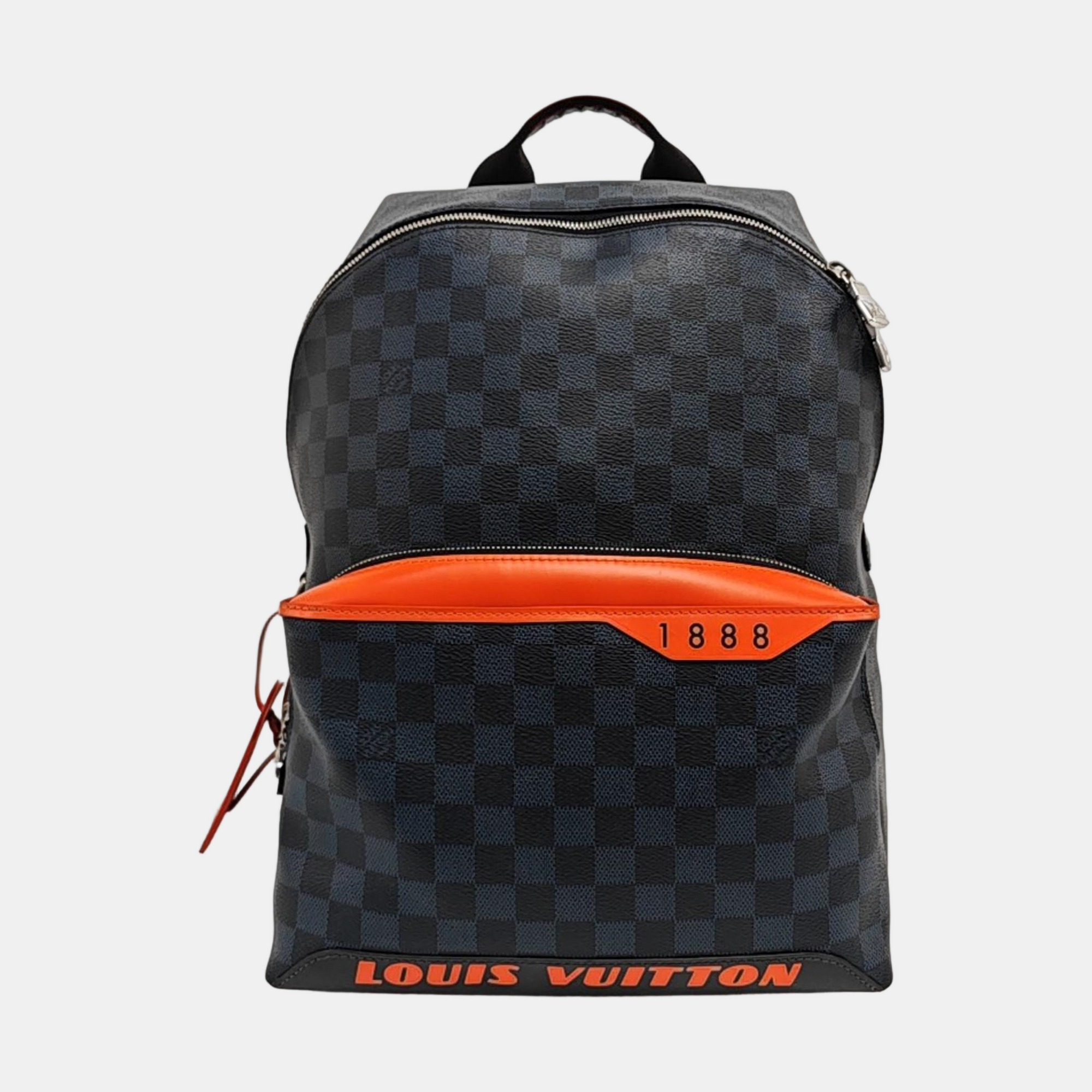 DISCOVERY Damier Coated Canvas Blue