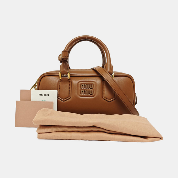 Arcadie Small Calfskin Brown