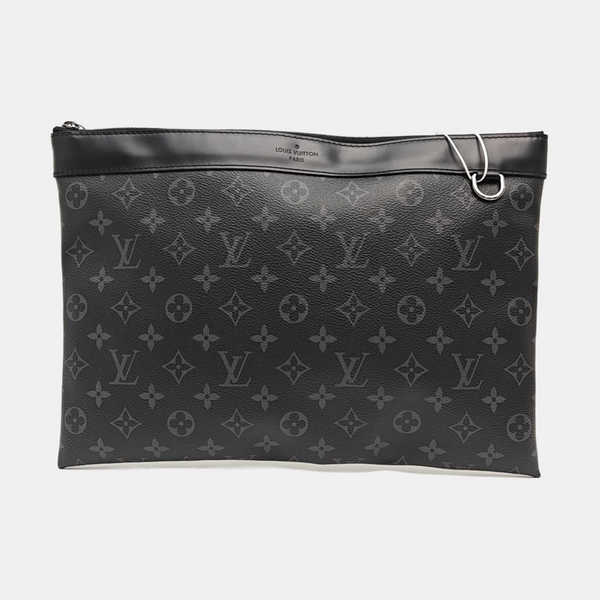 DISCOVERY Monogram Coated Canvas Gray