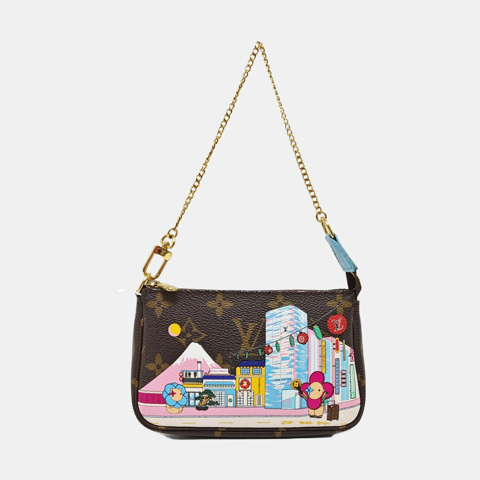 ACCESSOIRES Mini Monogram Coated Canvas Brown