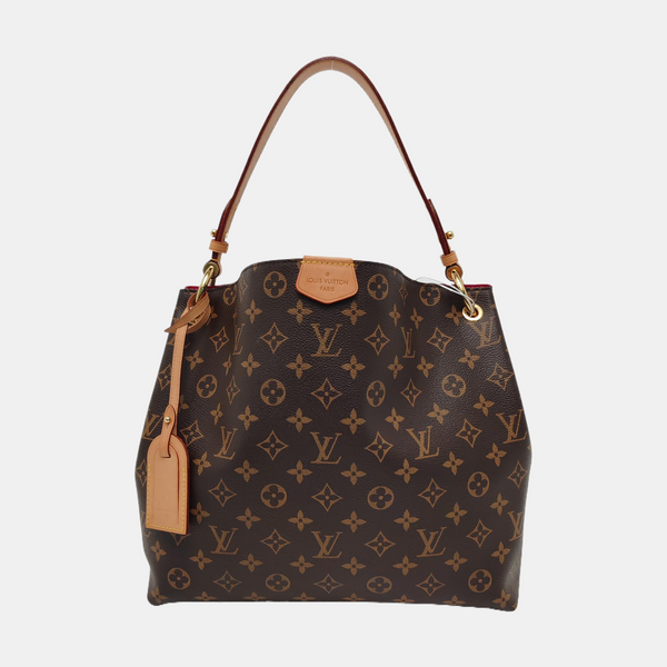 GRACEFUL TPM Monogram Coated Canvas Brown