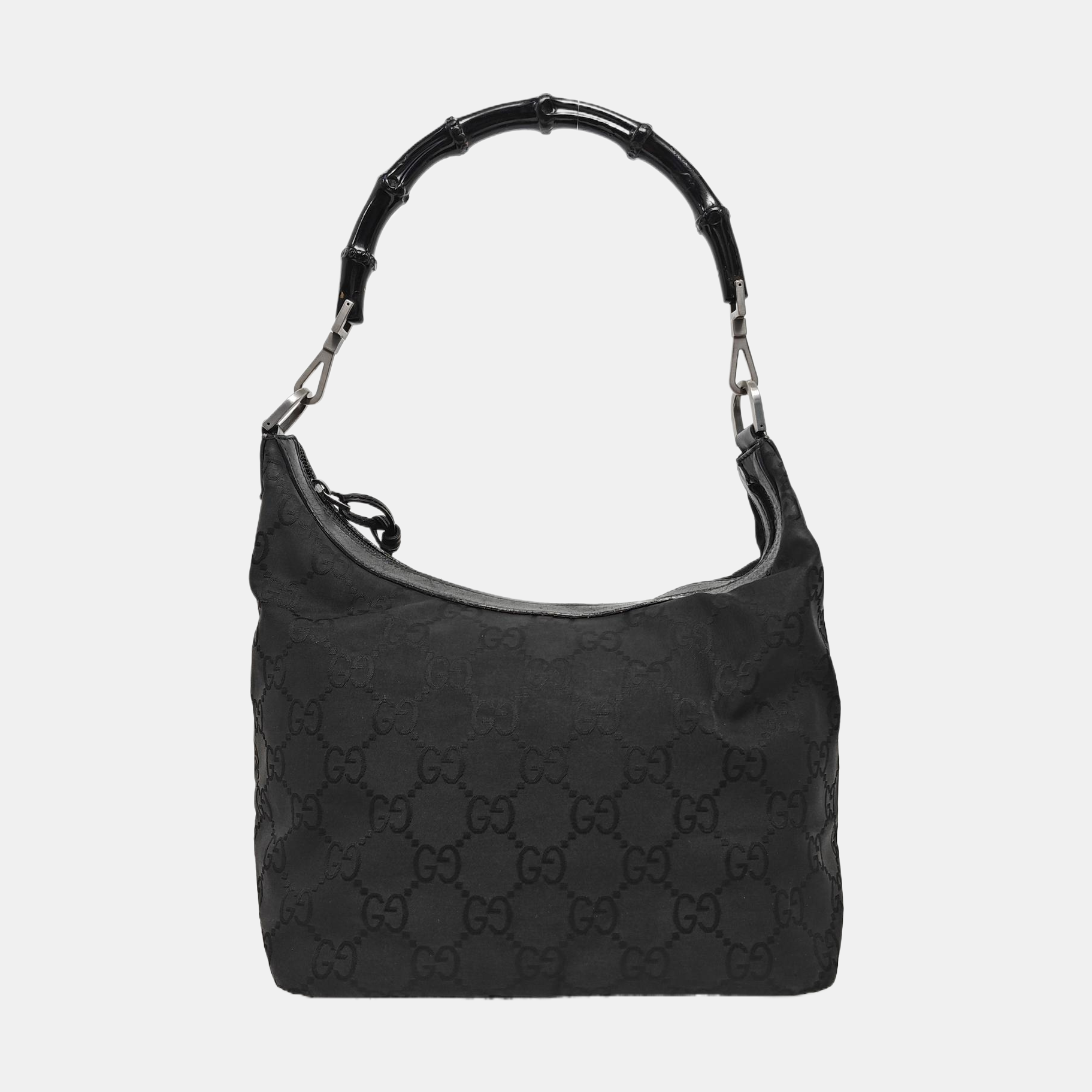 Monogram Canvas Top Handle Bag Black