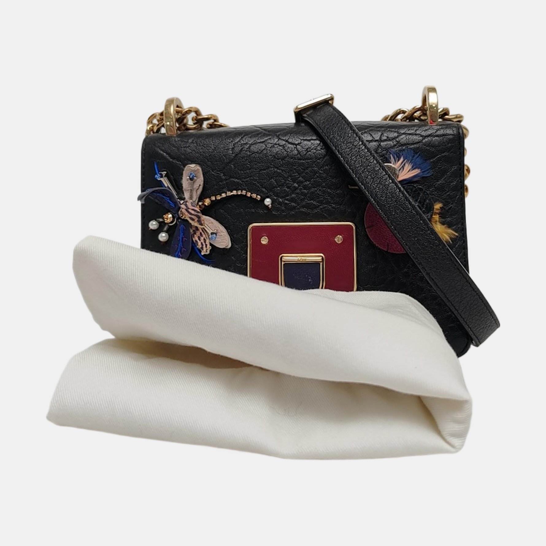 Diorama Calfskin Black