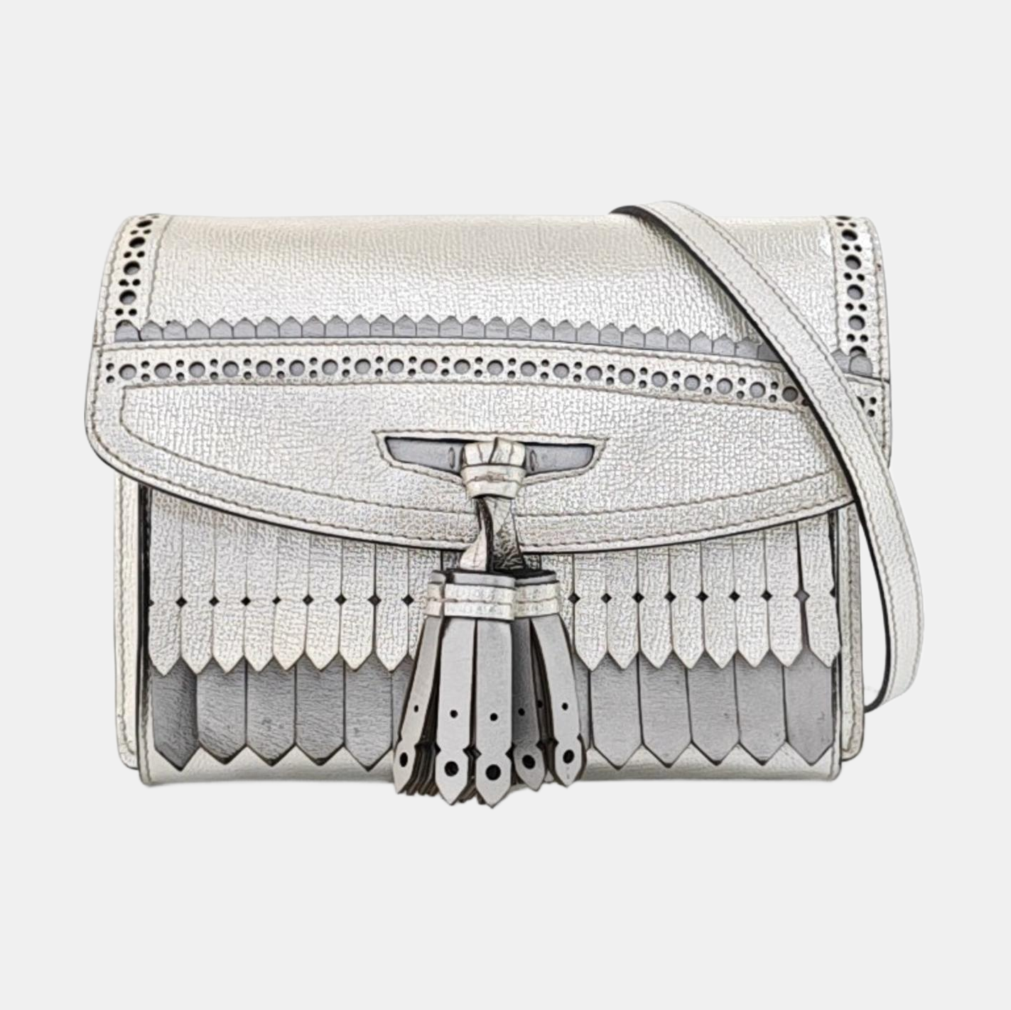 Macken Small Calfskin Silver