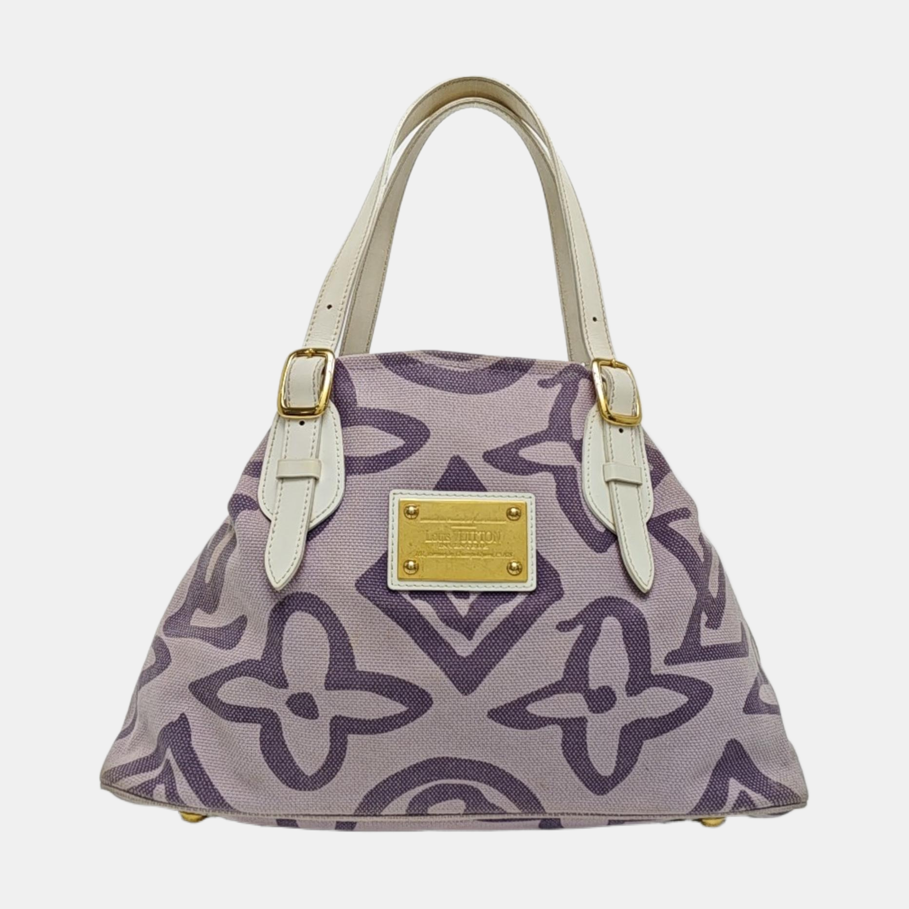 TAHITIENNE CABAS MM Monogram Canvas Purple