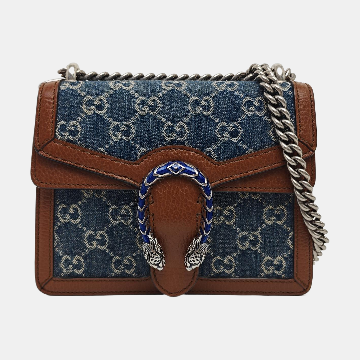Dionysus Mini Monogram Denim Blue