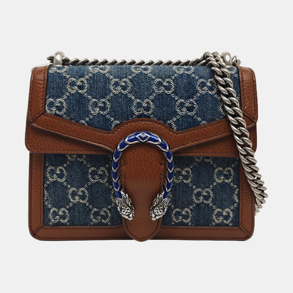 Dionysus Mini Monogram Denim Blue